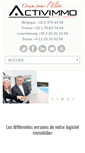 Mobile Screenshot of activimmo.be